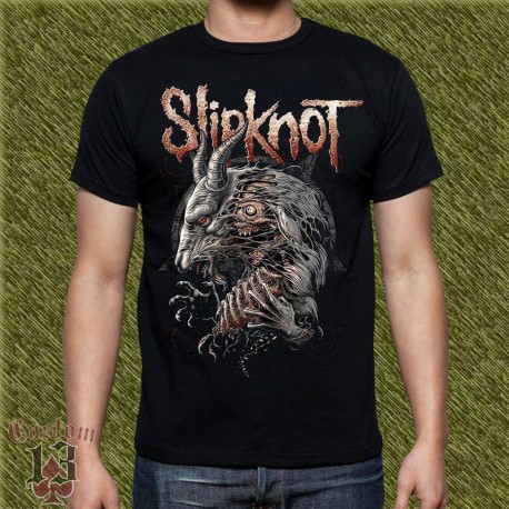 Camiseta negra, slipknot, new