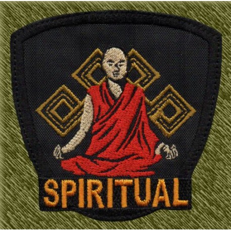 Parche bordado, spiritual