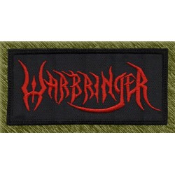 Parche bordado, warbringer