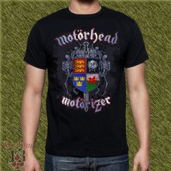 Camiseta negra, motorhead, motorizer