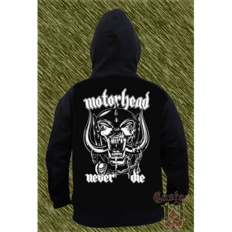 Sudadera con capucha, motorhead, never die