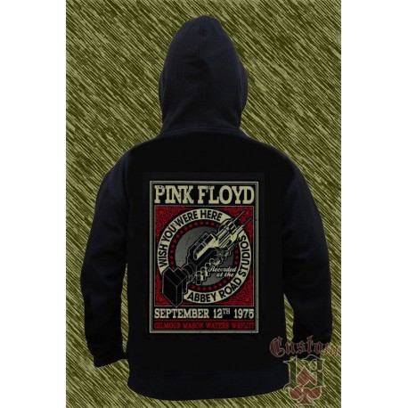 Sudadera con capucha, pink floyd, abbey road studios