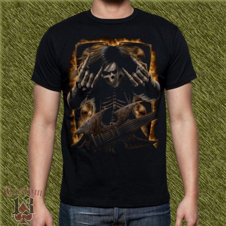 Camiseta dark13, rock star