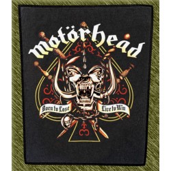 Espaldera Motorhead, born to lose live to win