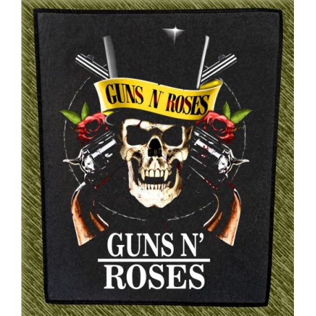 Espaldera Guns n Roses, calavera