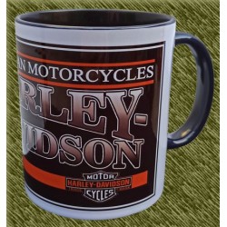 Taza de porcelana, genuine harley davidson