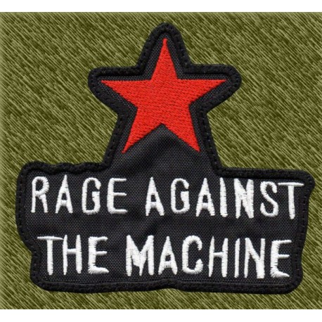 Parche bordado, rage against the machine