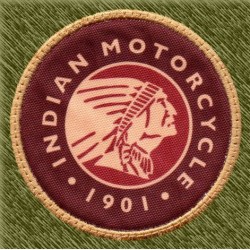 Parche sublimación, indian motorcycle 1901