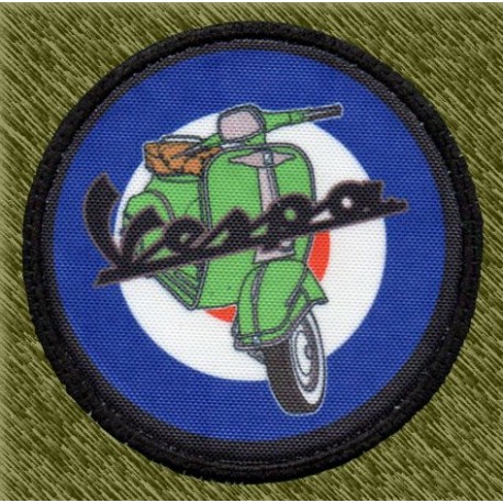 Parche sublimación, vespa