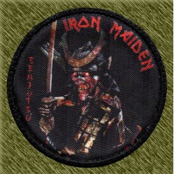 Parche sublimación, iron maiden, senjutsu