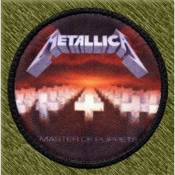 Parche sublimación, metallica, master of puppets