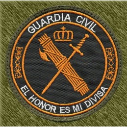 parche bordado, guardia...