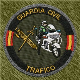 parche bordado, guardia...