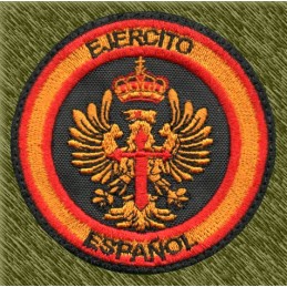 parche bordado, ejercito...