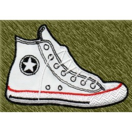 Parche bordado, converse...