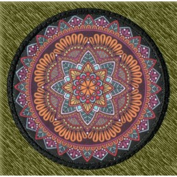 Parche sublimación, mandala 4