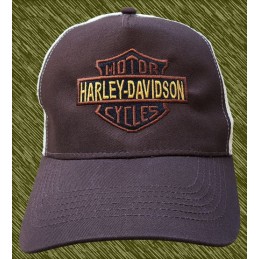 Gorra marrón y beig de...