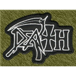 Parche bordado, Death logo