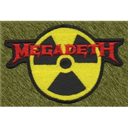 Parche bordado, Megadeth,...