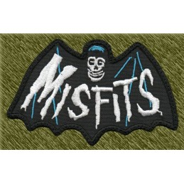 Parche bordado, Misfits...