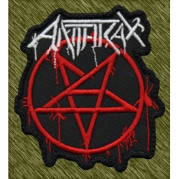 Parche bordado, Anthrax,...