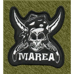 Parche bordado, Marea. logo