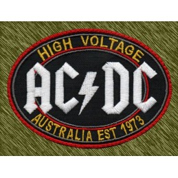 Parche bordado, AC/DC, high...