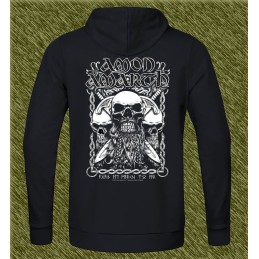 Sudadera amon amarth calaveras