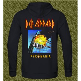 Sudadera def leppard pyromania