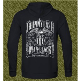 Sudadera johnny cash man in...