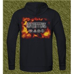 Sudadera led zeppelin fuego