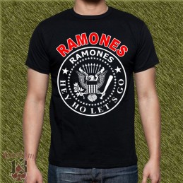 Camiseta ramones hey ho let's go