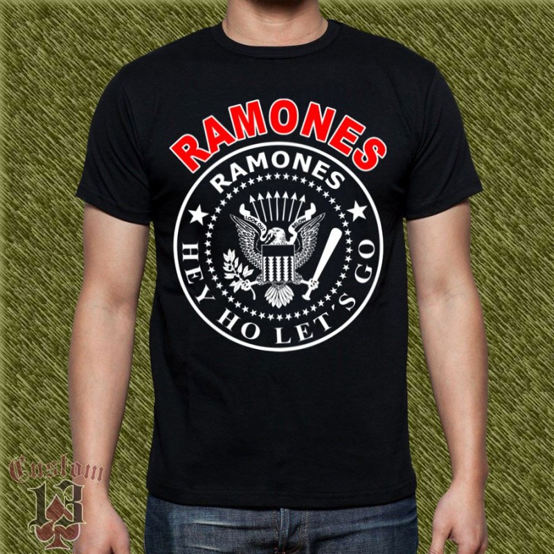 Camiseta ramones hey ho let s go