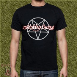 Camiseta Motley Crüe pentáculo