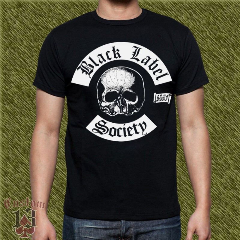 Camiseta Black Label Society calavera