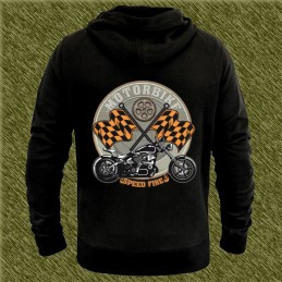 sudadera motorbike speed fire