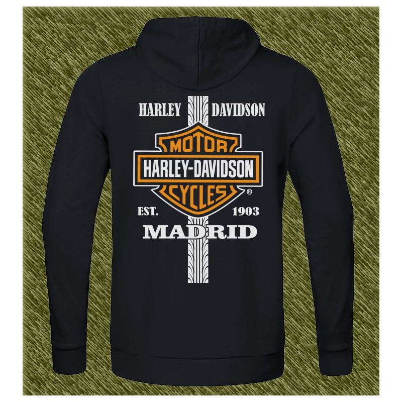 Sudadera harley davidson madrid