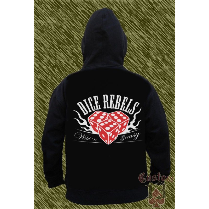 Sudadera dice rebels