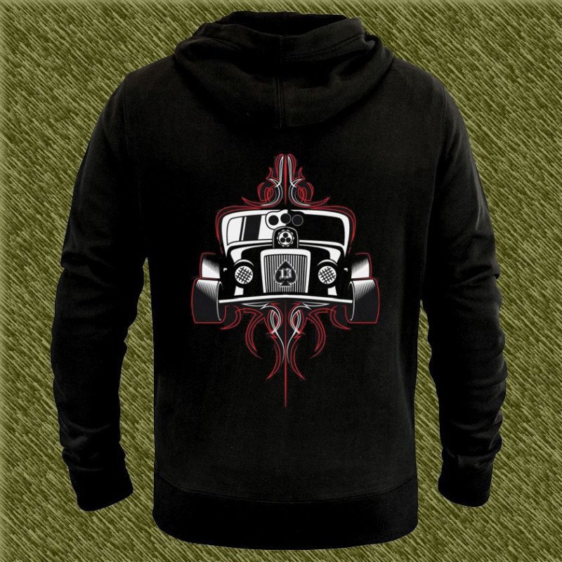 Sudadera hot rod pinstriping