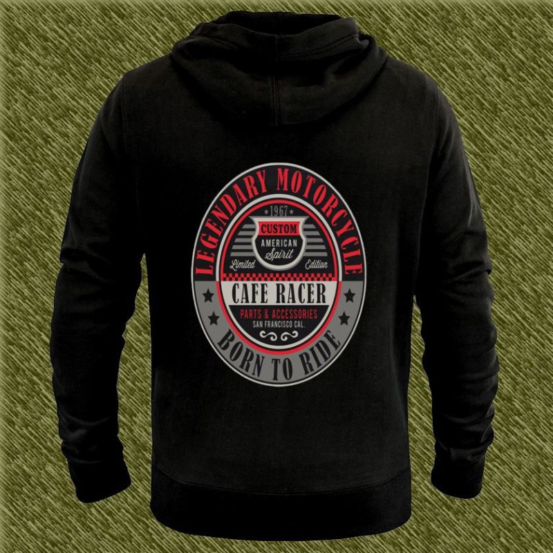 Sudadera cafe racer legendary motorcycle