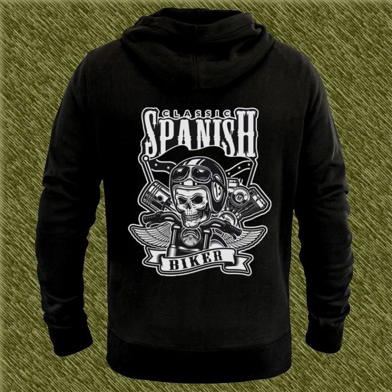 Sudadera classic spanish biker