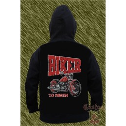 Sudadera biker to death