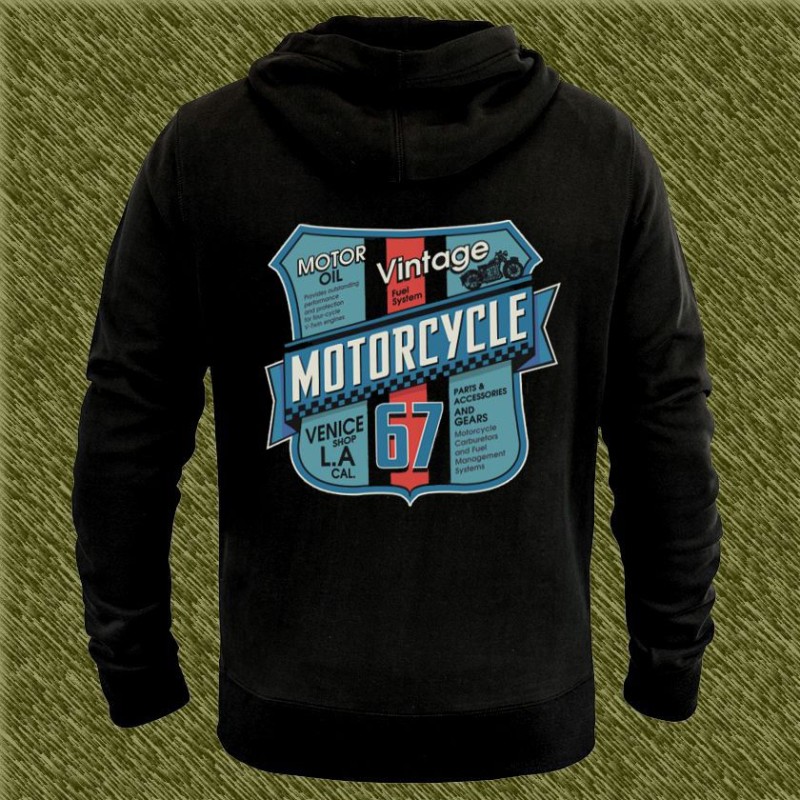 Sudadera vintage motorcycle