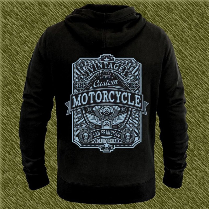 Sudadera custom motorcycle