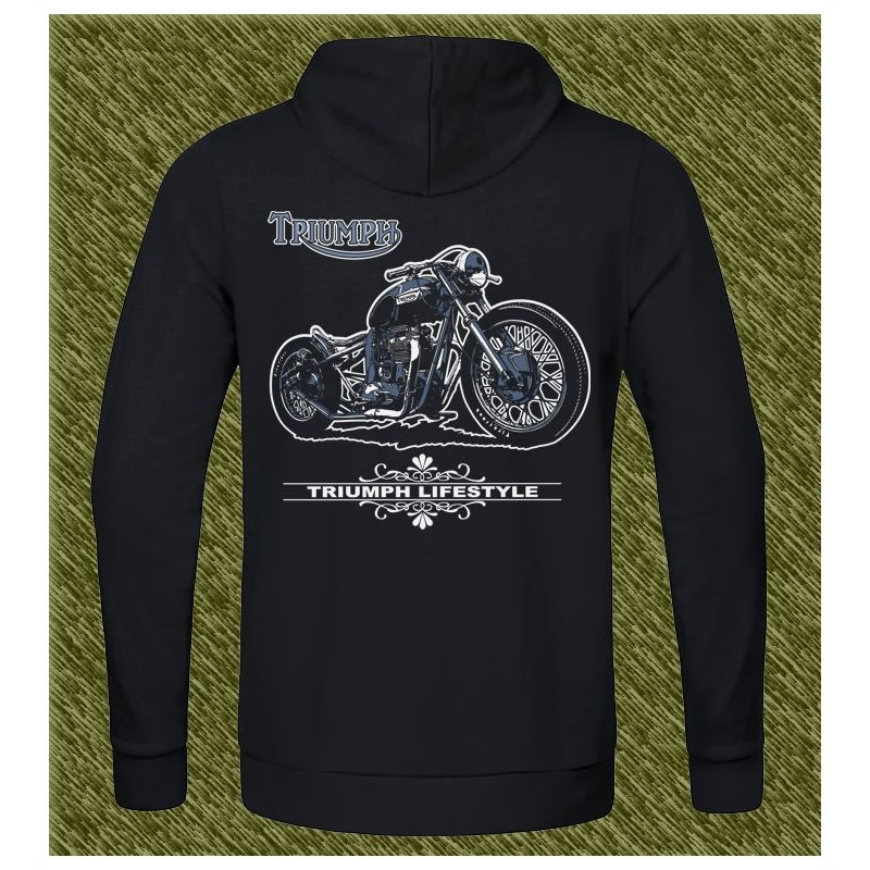 Sudadera triumph lifestyle