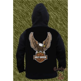 Sudadera harley davidson aguila classic