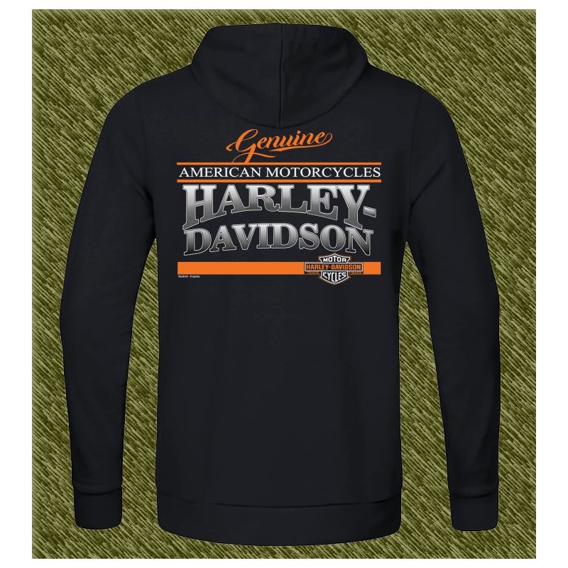 Sudadera genuine harley davidson horizontal