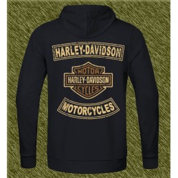 Sudadera harley davidson motorcycles beig