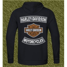 Sudadera harley davidson motorcycles blanco