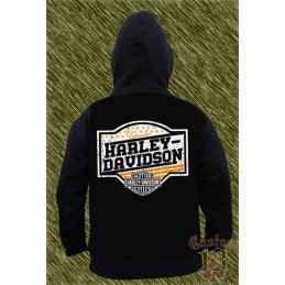 Sudadera harley davidson estrellas